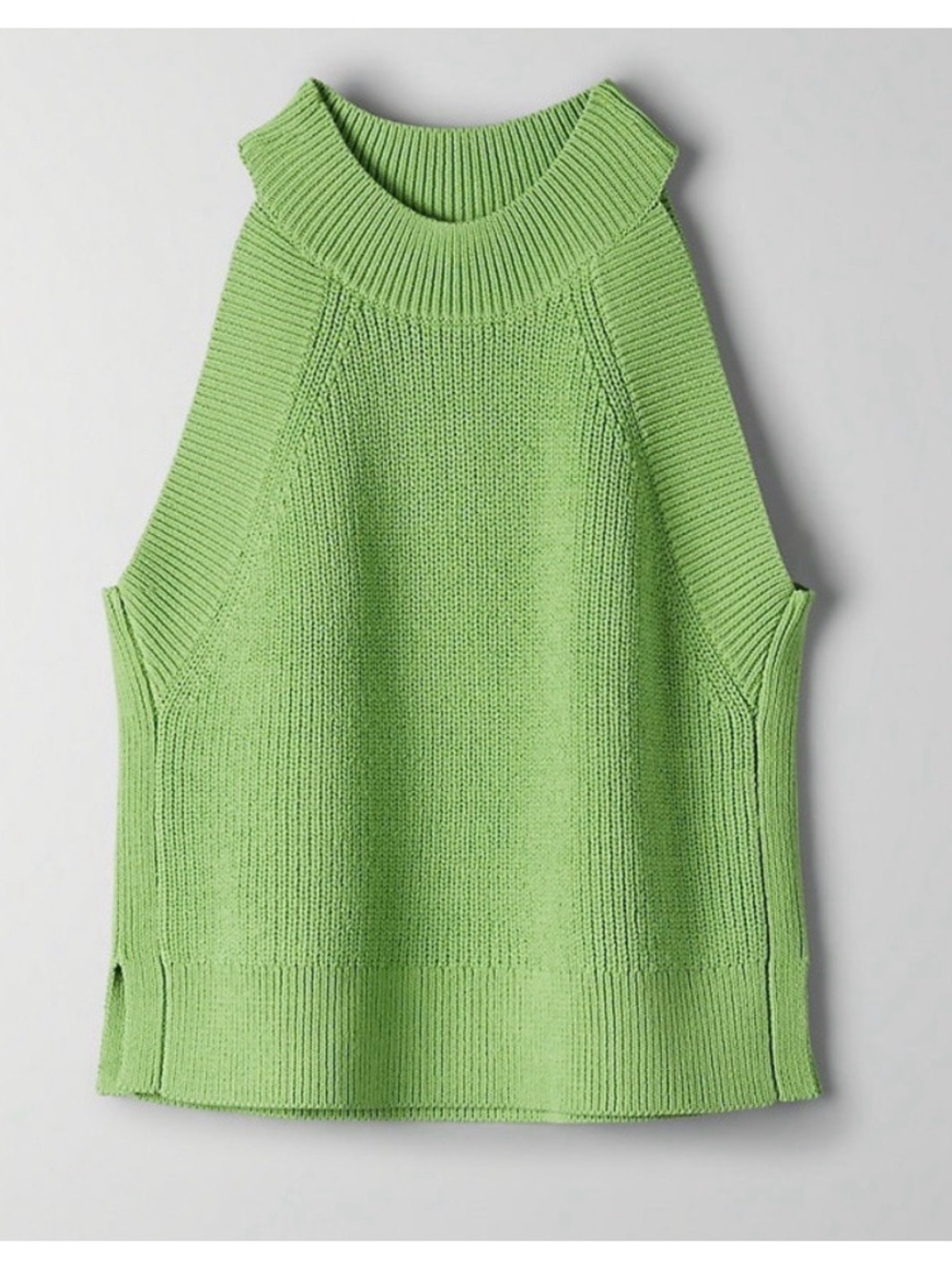 nwot Wilfred Crevier knit crop tank xs s read!